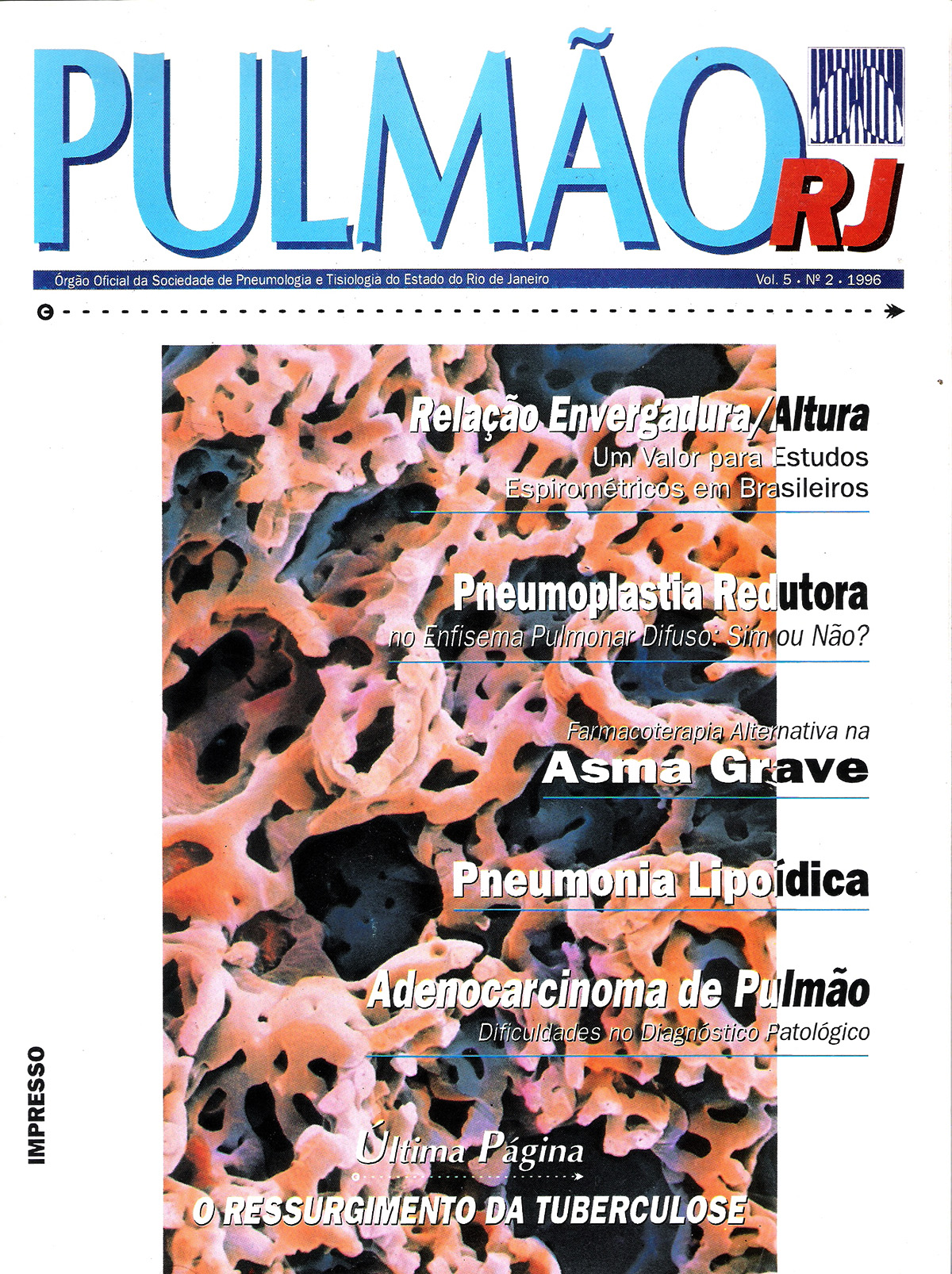 Revista Pulmão RJ 1996 - Número 2